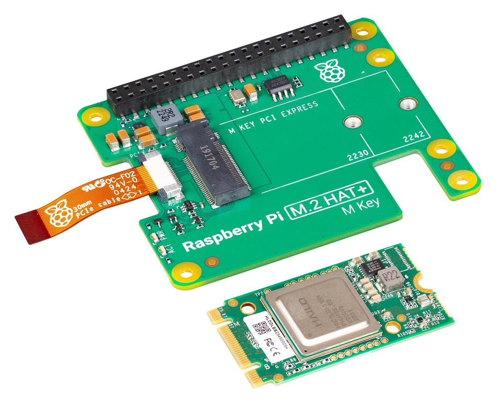 Raspberry Pi AI Kit Hailo 8L AI Accelerator, Raspberry Pi 5 Board ...